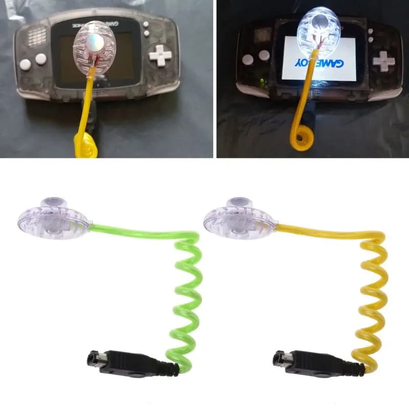 Lampe LED pour Console nintendo Gameboy GBA GBC GBP, éclairage de haute qualité, Flexible, nouvelle 