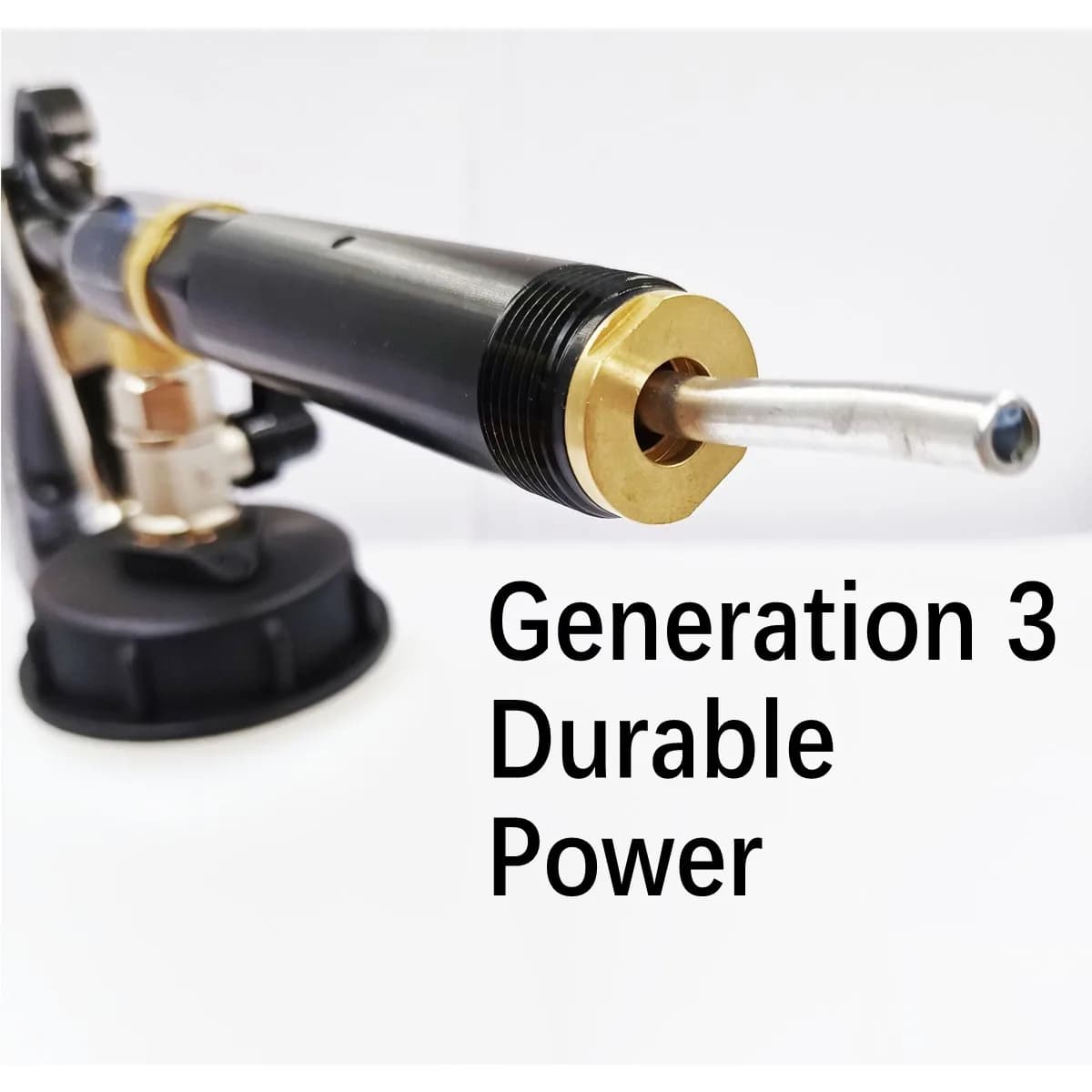 Nouveau Z-020 Air Sochi Haute Qualité Bearring Tube Tornado Gun ChlorVacuum Adaptateur (2 en 1 Clear