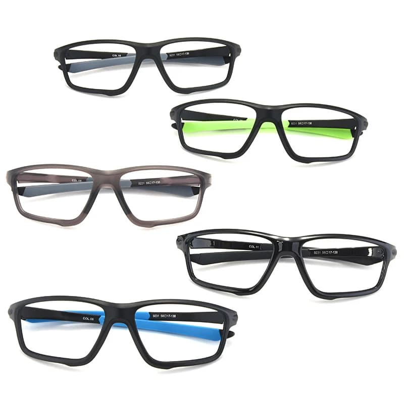 BCLEAR TR90 sport homme lunettes cadre Prescription lunettes basket-ball monture de lunettes lunette
