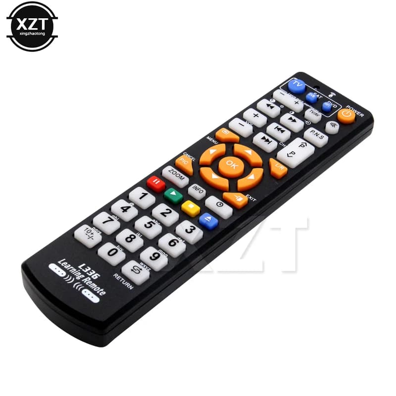 Télécommande universelle intelligente IR L336 avec fonction d'apprentissage pour TV CBL DVD SAT STB 