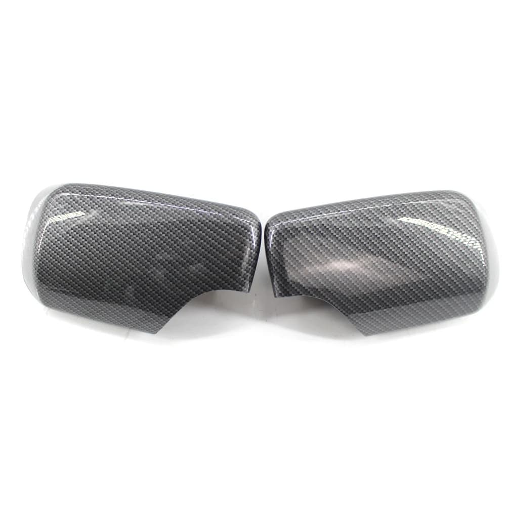 Couvercle de rétroviseur en Fiber de carbone/noir, pour BMW E46 E39 4 portes 325i 330i 525i 530i 540
