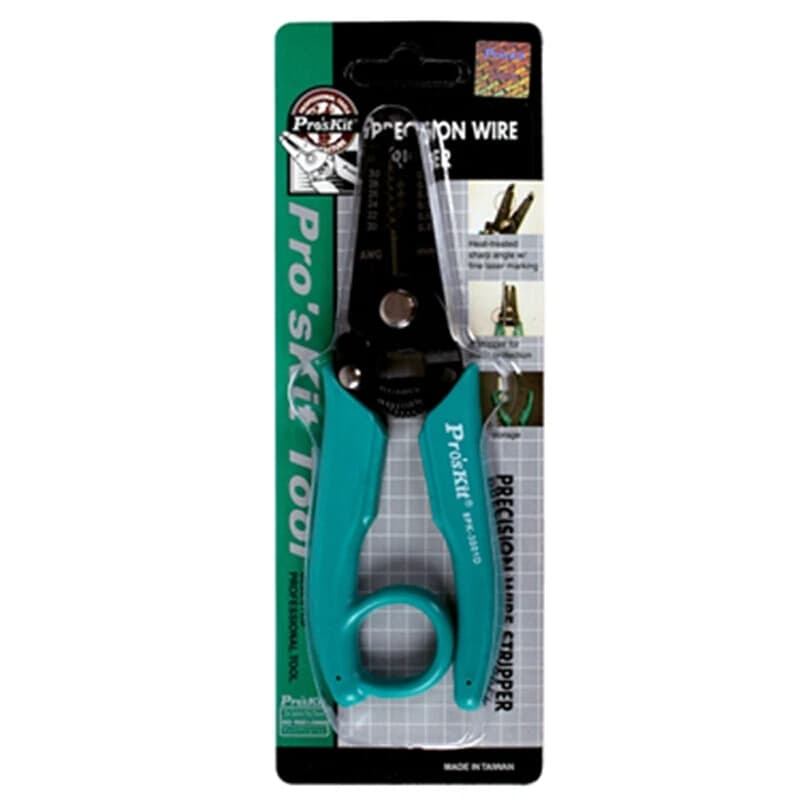 7 en 1 Pro'sKit 8PK-3001D 8PK-3002D pince coupante à dénuder électronique de haute qualité (AWG 30/2