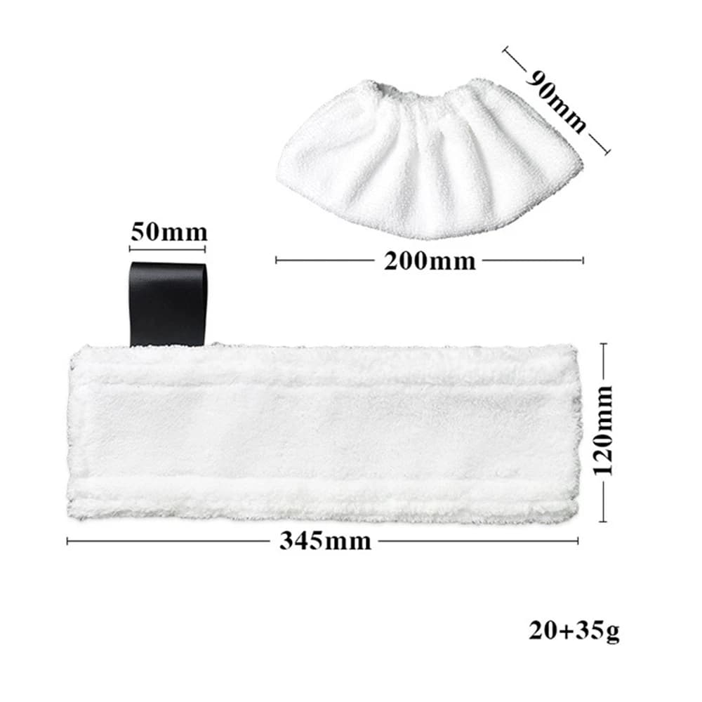 Tampon de nettoyage en tissu pour vadrouille à vapeur, accessoires de remplacement pour Karcher Easy