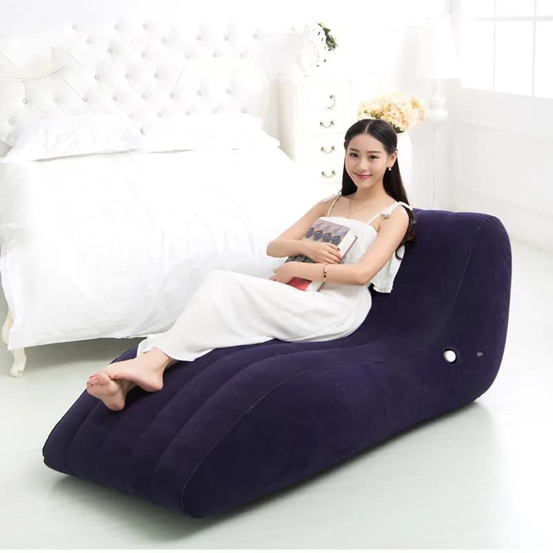 Canapé gonflable de loisirs pour adultes, canapé paresseux épais, canapé Creative Flock, fauteuil in