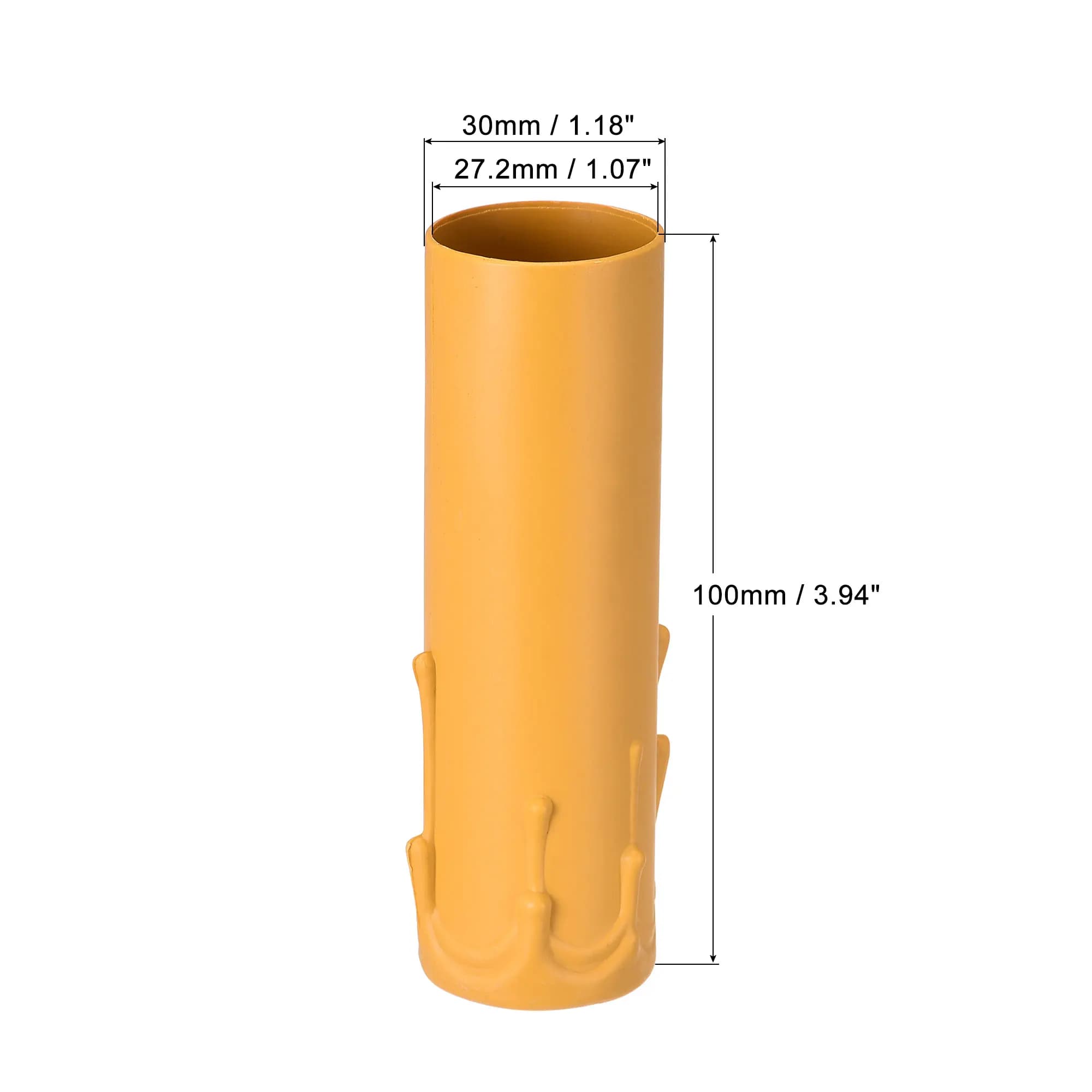 12 pièces bougie Tube lampe de Table Base bougie support de lampe Tube bougie lampe Base manchon bou