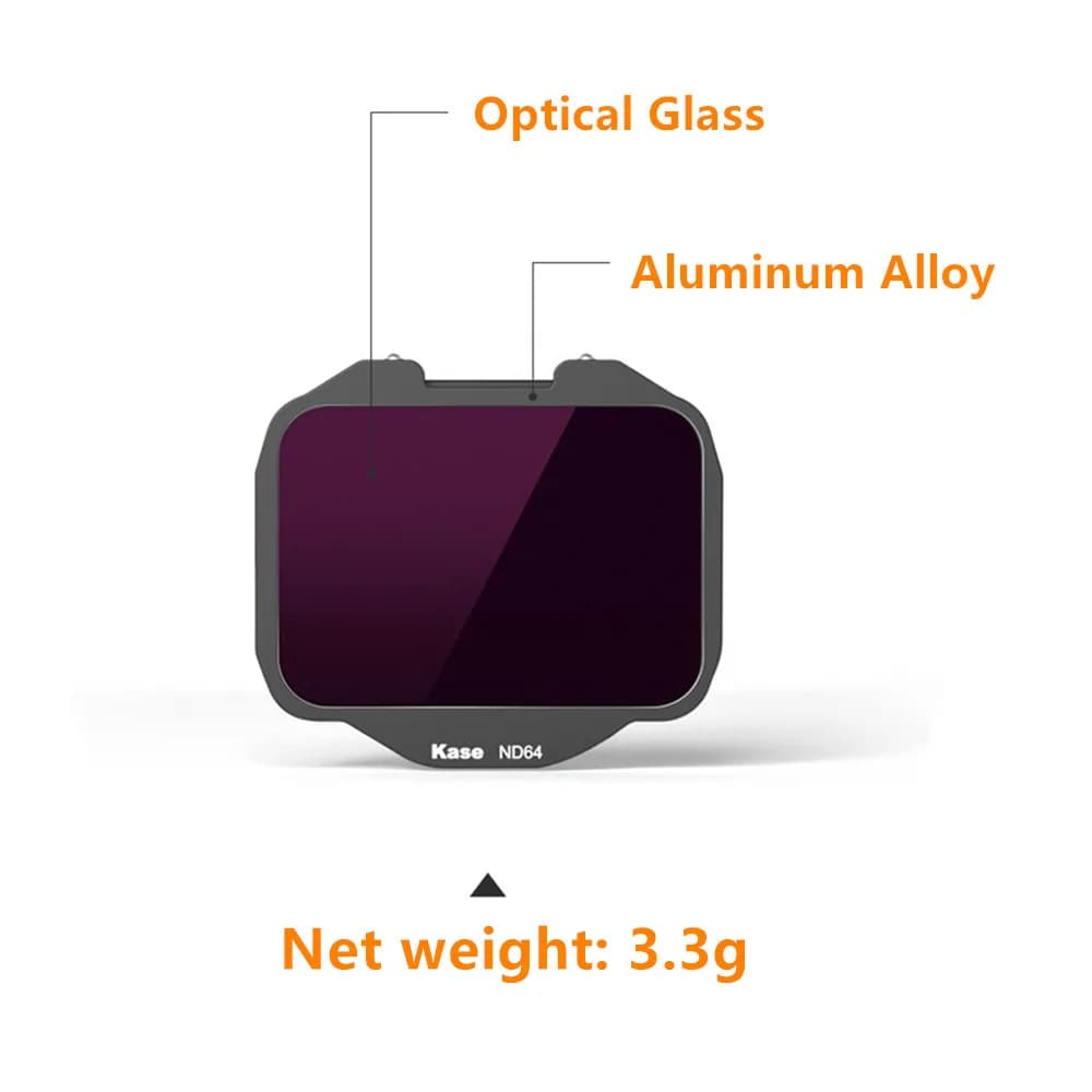 Filtre d'objectif CMOS à clipser MC UV ND8 ND16 ND32 ND64 ND1000, filtre de nuit pour Sony A7R II II