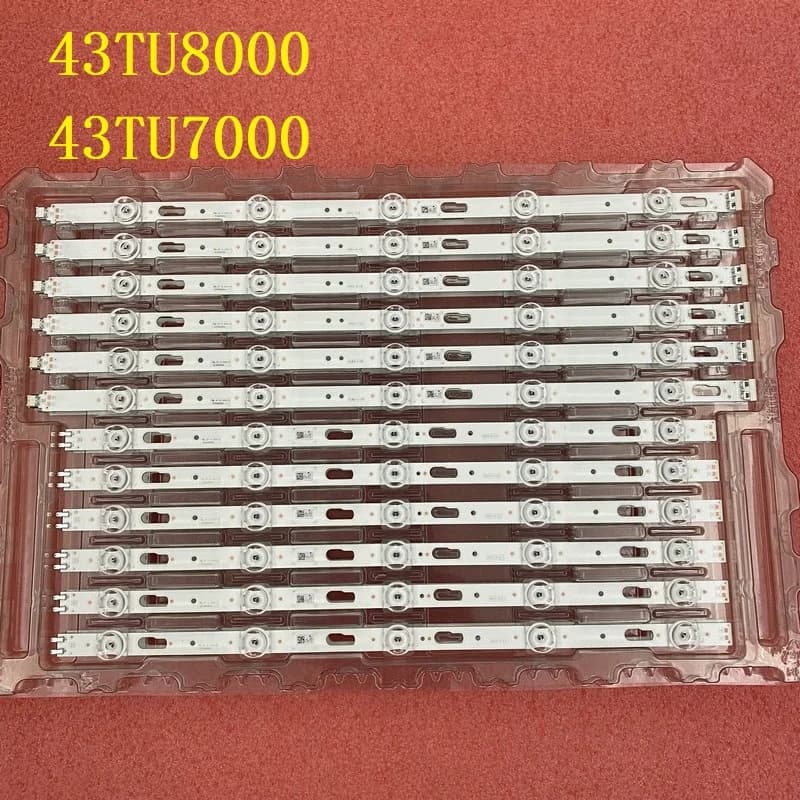 Bande de rétro-éclairage LED pour Samsung UN43TU7000G UN43TU7020G UN43AU7700G UN43CU7700G UE43TU7100