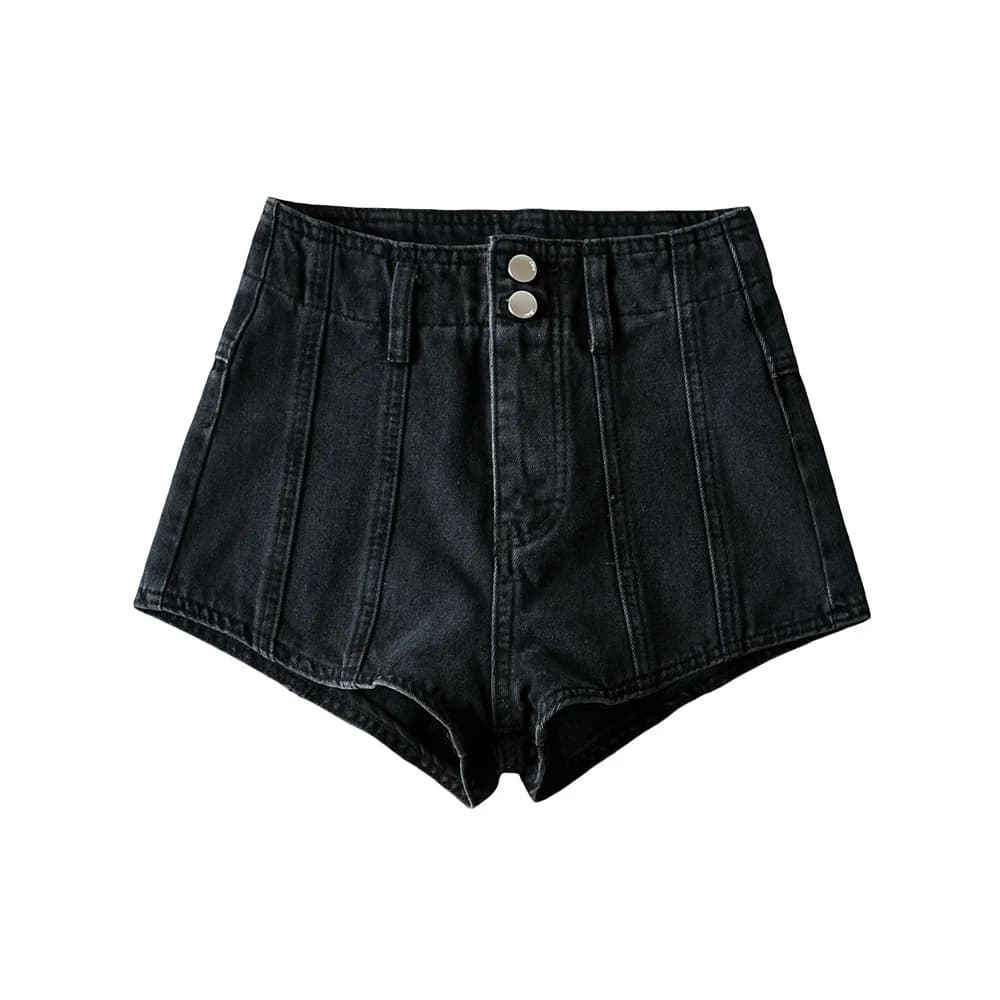 Jeans High audiGoals pour femmes, pantalons en denim vintage, pantalons décontractés, pantalons de c
