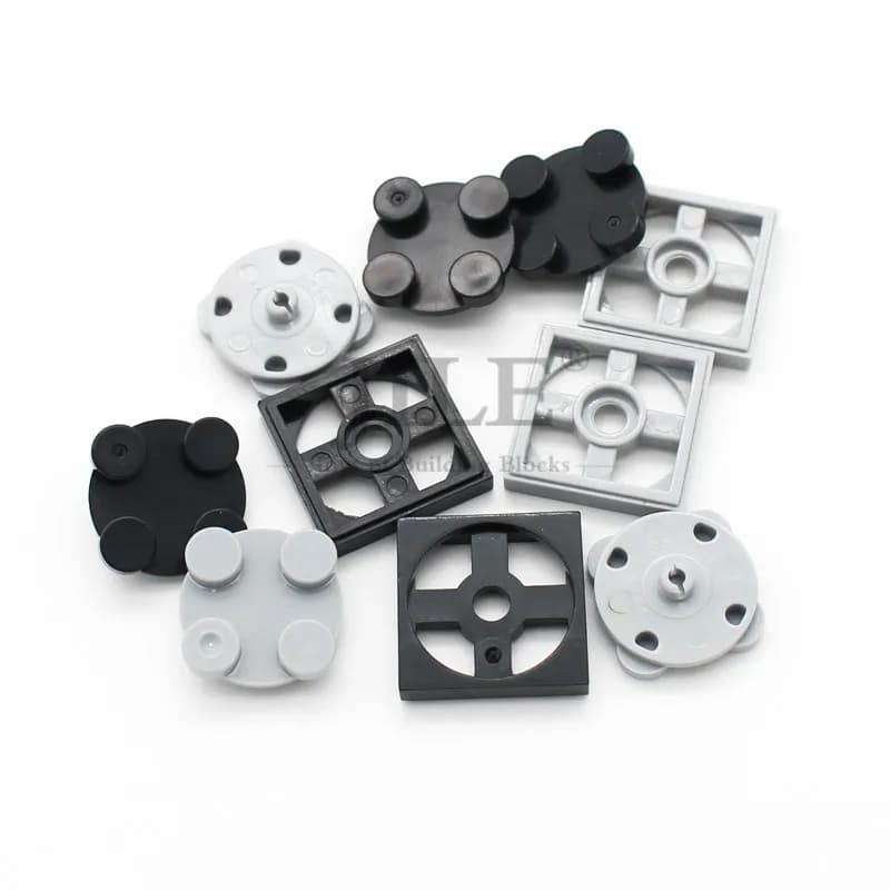 Blocs de construction Moc, plateau tournant 2x2, Base de plaque avec le dessus 3680 3679, briques cr
