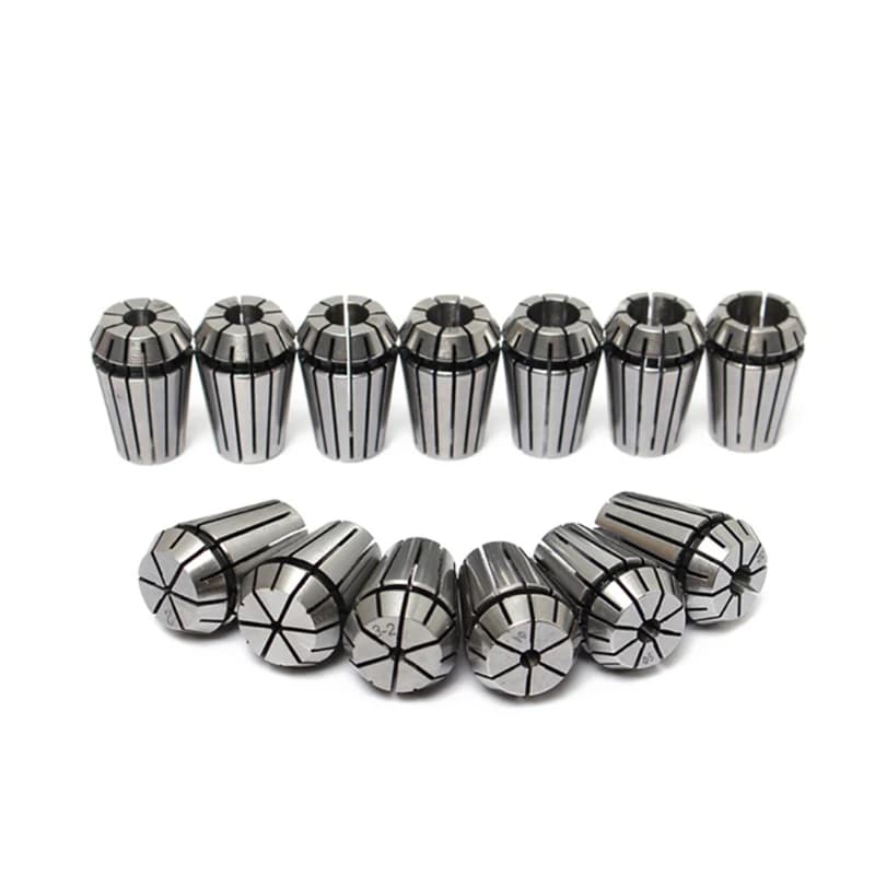Jeu de mandrins à pince, pince à ressort pour centre d'usinage CNC, machine à graver, outil de tour,