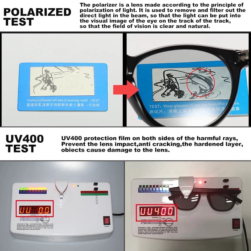 Cooldarer-Lunettes de soleil photochromiques unisexe, verres polarisés, pour la conduite, petit verr
