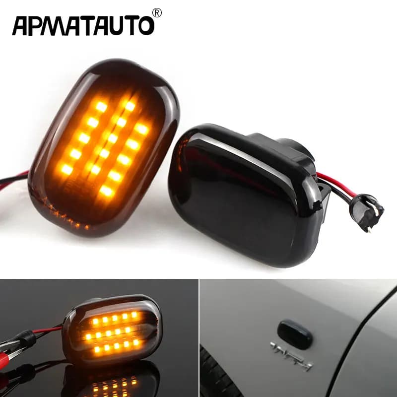 2 feux de clignotant latéraux dynamiques à Led Canbus pour Toyota Corolla RAV4 Prius Yaris Camry Vio