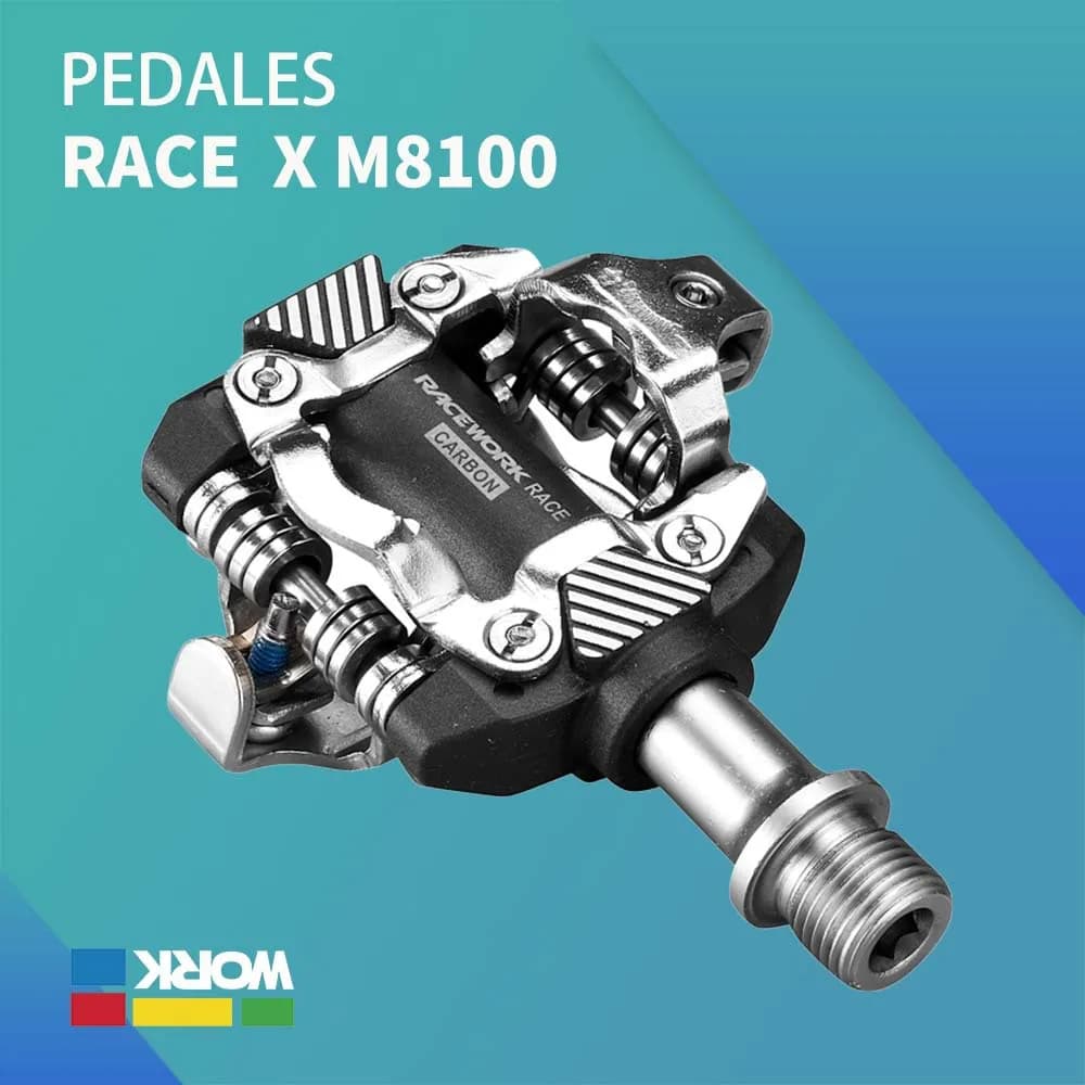 Pédales de vélo vtt en carbone XT pédale de printemps autobloquante pédales automatiques de vélo de 