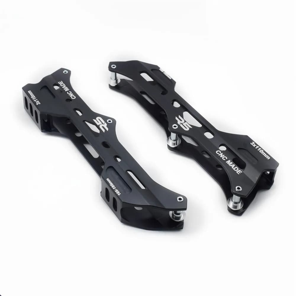 Châssis de patins de vitesse en ligne R5, 3x100, 3x110mm, course de vitesse déséquilibrée, Base de p
