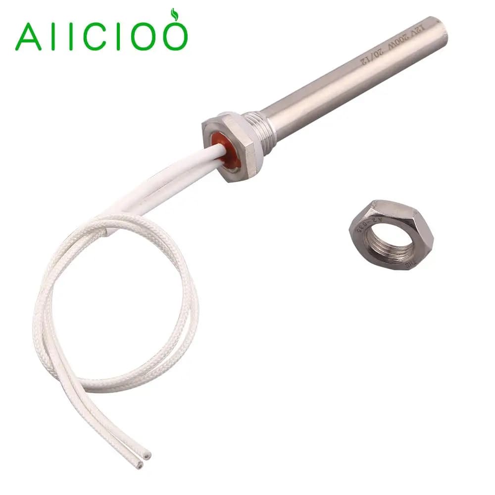 AIICIOO chauffe-eau cc 12 V/24 V/36 V/48 V élément chauffant à cartouche M16 chauffage électrique tu