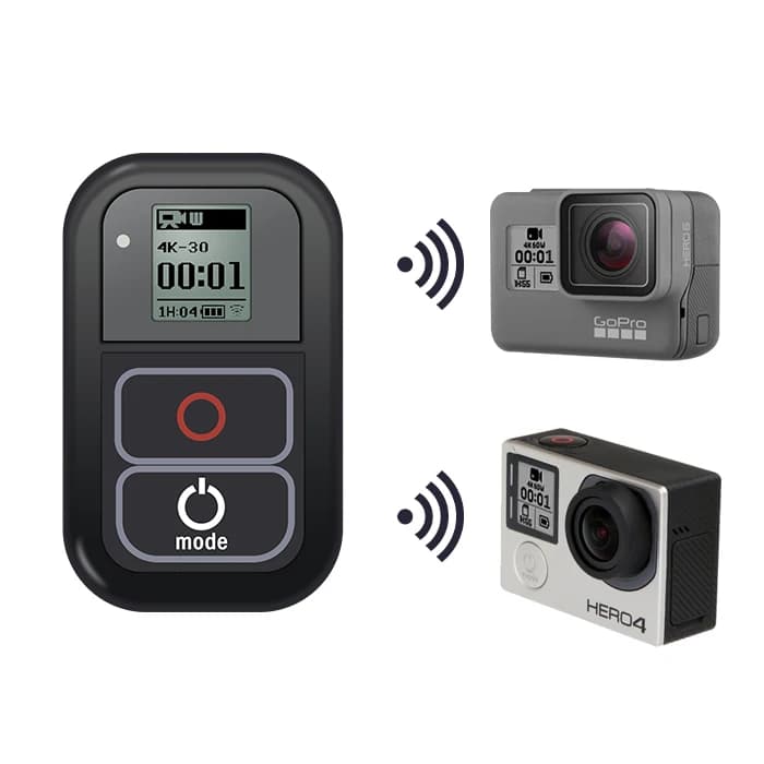 Étanche WIFI Télécommande Pour Gopro Hero 6 Hero 5 4 3 3 / 4 5 Session Pour Go pro Hero 7 Héros 8 No