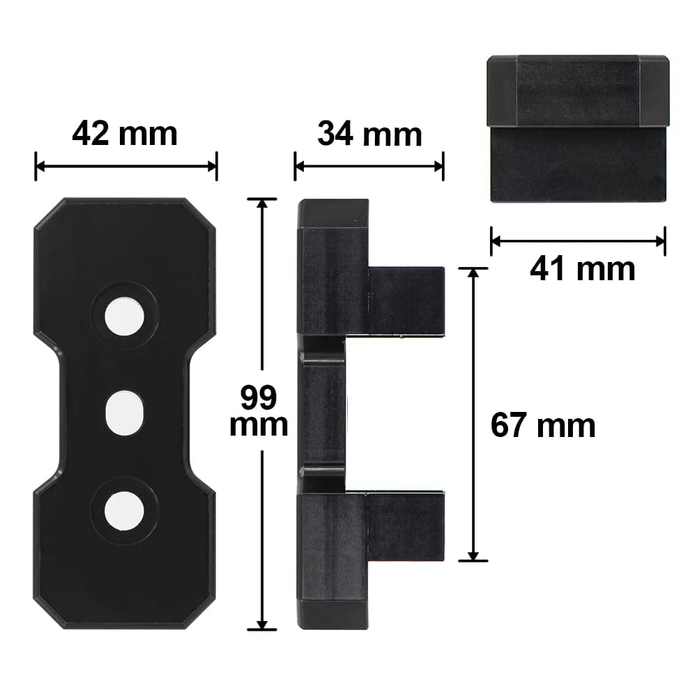 Insert de montage de Transmission en aluminium billette, pour châssis B8, modèles Audi A4 S4 RS4 A5 