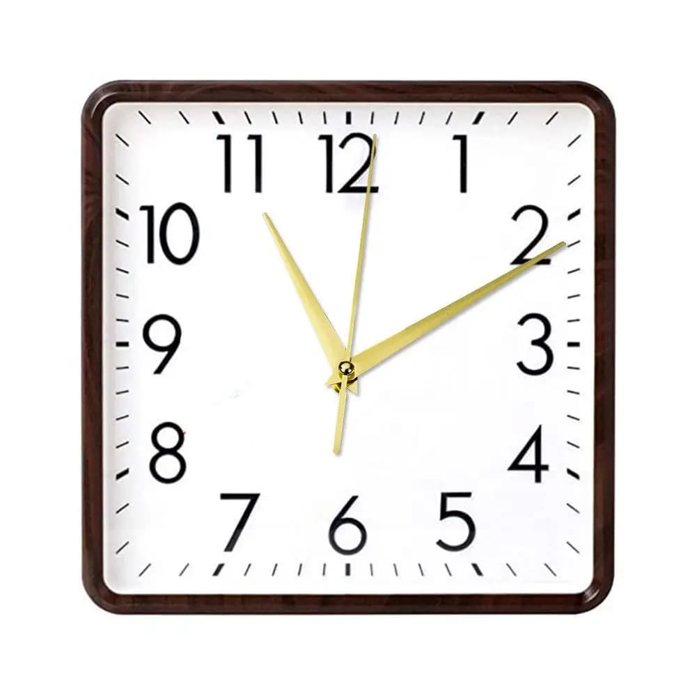 Grande horloge murale silencieuse 5168S, mouvement d'horloge à Quartz, pièces de réparation + mains,