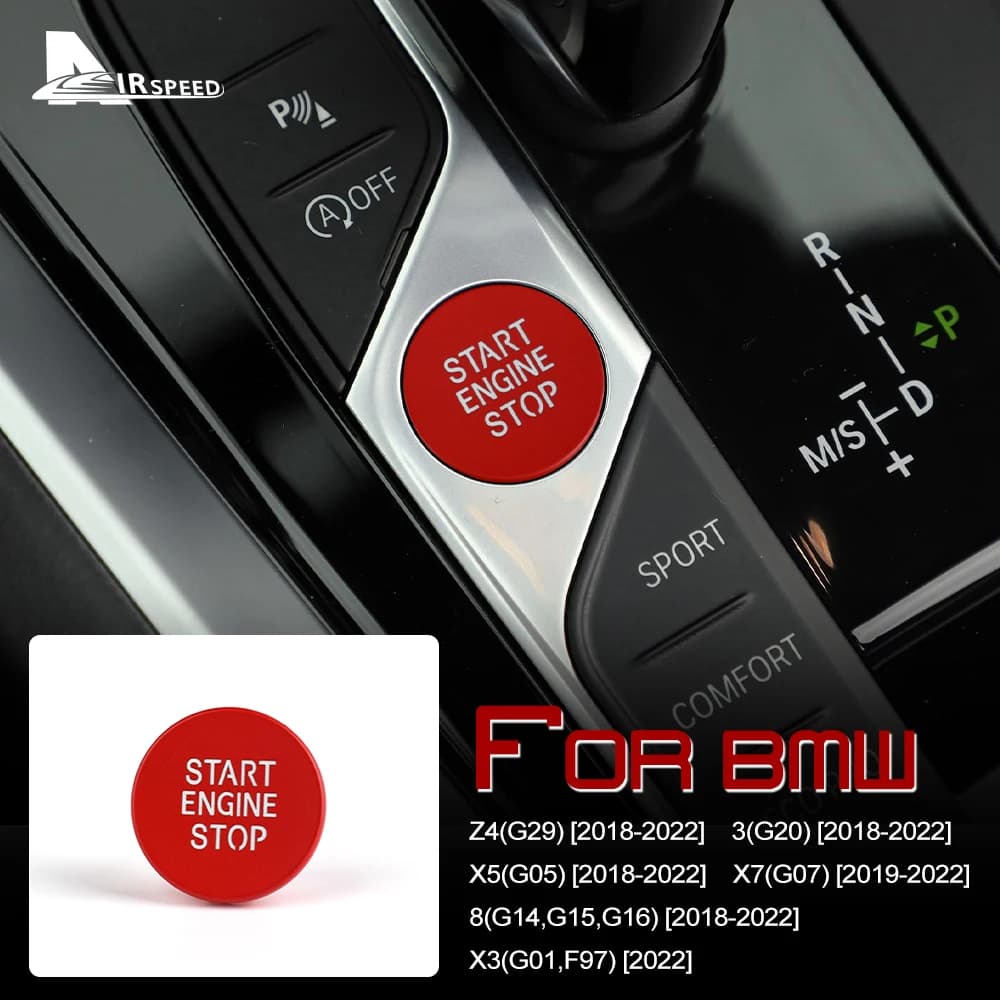Couvercle d'allumage du bouton de démarrage du moteur de voiture, pour BMW Z4 G29 G20 X5 G05 X7 G07 