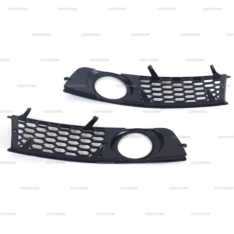 Grille de pare-chocs avant en accent d'abeille pour Audi, antibrouillard latéral, grille en maille, 