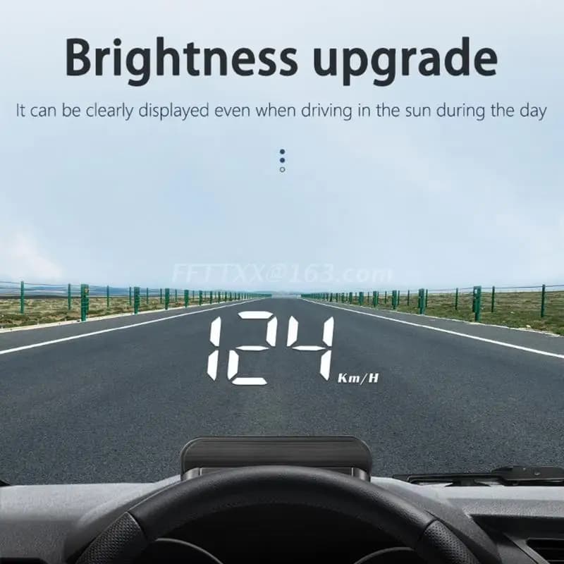 Affichage tête haute HUD M3, nouveau modèle de voiture OBD2, avertissement de survitesse, pare-brise
