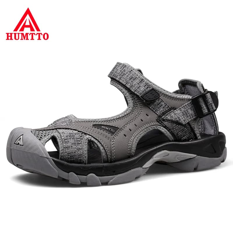 HUMTTO – chaussures d'eau respirantes pour hommes, sandales de plage, de Trekking, d'extérieur, à sé