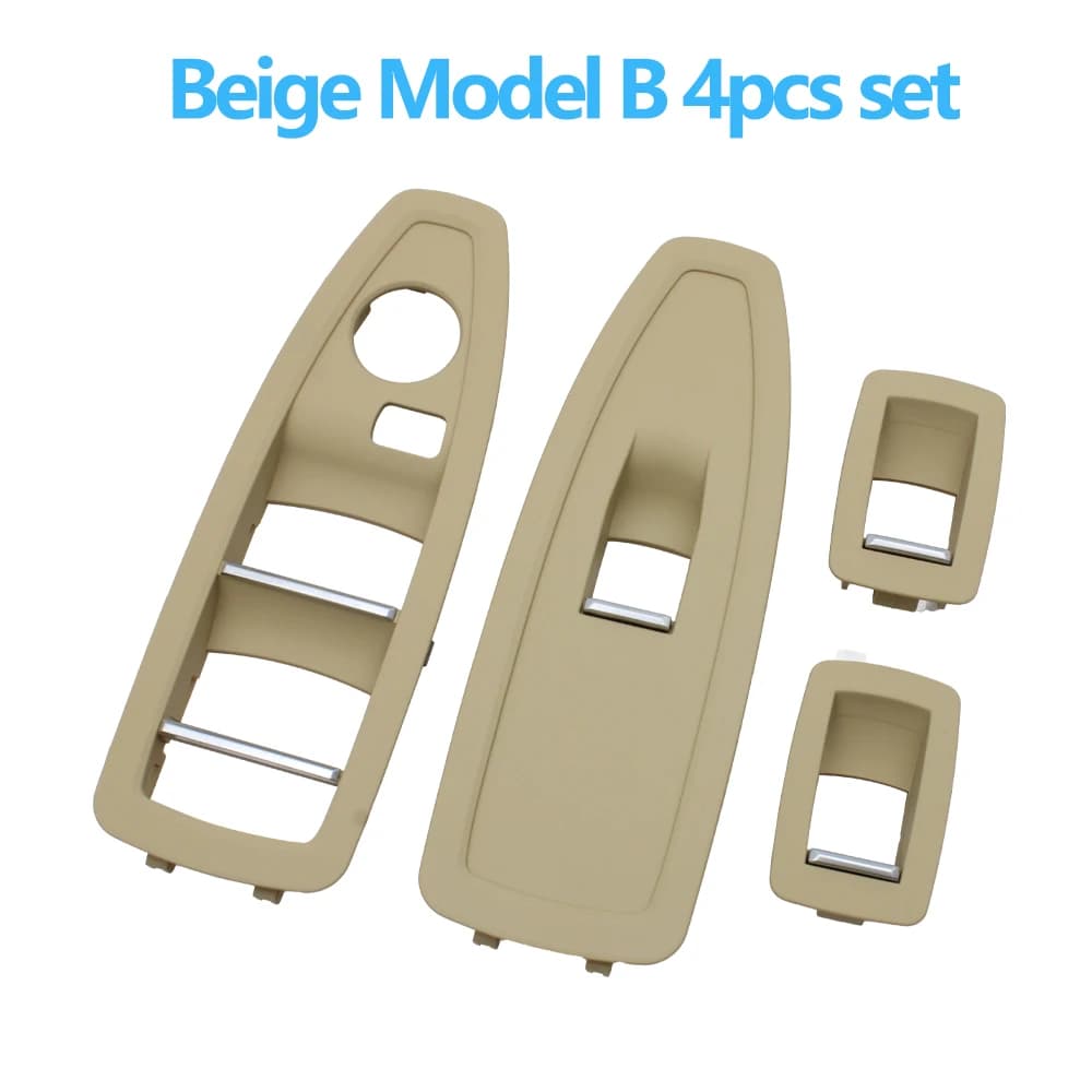 Garniture de couvercle de commutateur de lève-vitre de porte intérieure de voiture LHD RHD, pour BMW