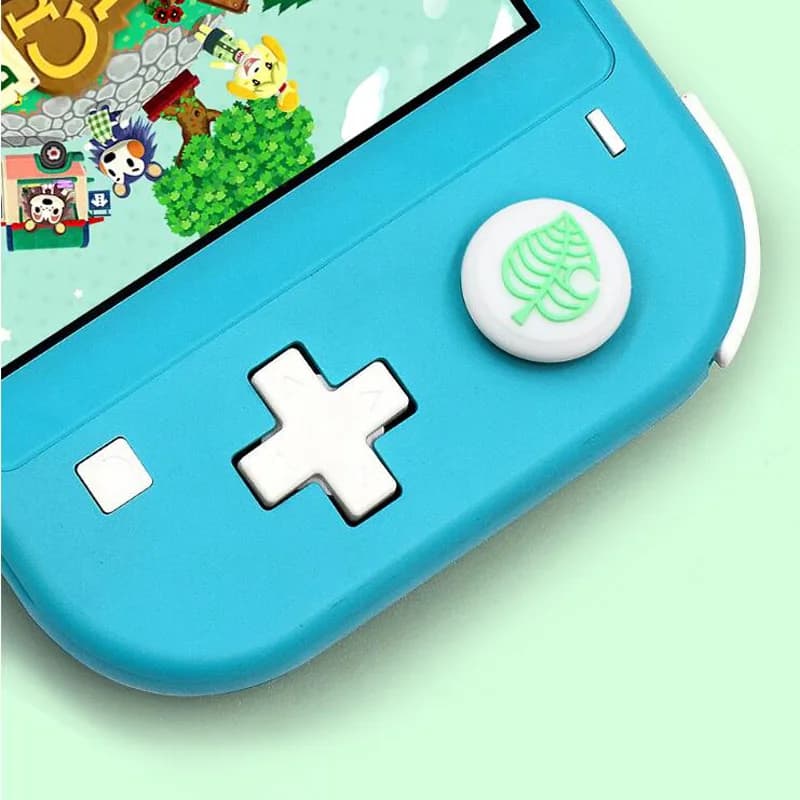 Capuchon de poignée de bâton de pouce souple en Silicone, mignon, housse de Joystick pour Nintendo S