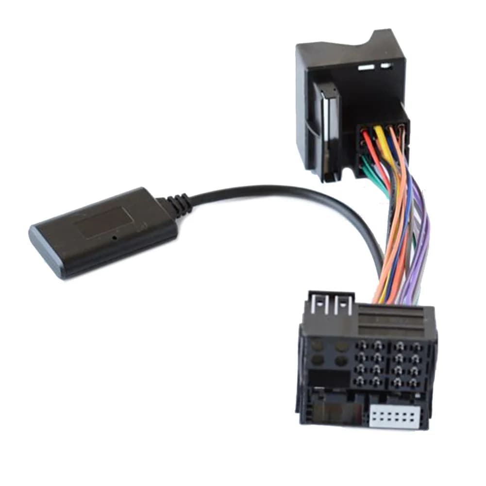Adaptateur de grande prise audio Bluetooth, câble AUX, 12 broches, BMW E60, E63, E64, E61, E62, nouv