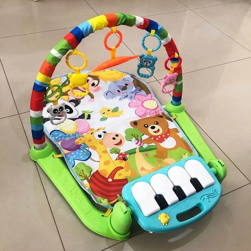 Tapis de jeu pour bébé, support de musique, tapis de jeu pour enfant, Puzzle, clavier de Piano, tapi