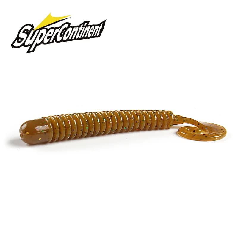 SUPERCONTINENTWobbler leurre souple avec queue, appât artificiel idéal pour la pêche au bar, 65mm, 4