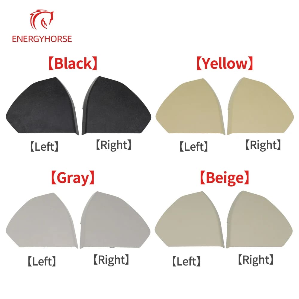 Gauche/droite W211 Beige noir gris porte avant de voiture couvercle en plastique garniture coque pou