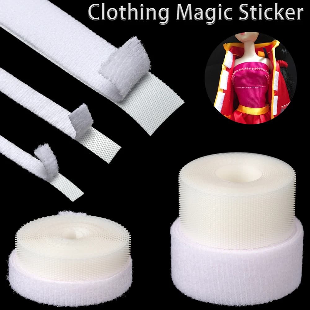 Ruban de Fixation Magique pour Couture de Vêtements, Autocollant, Sangle, Bricolage, Accessoires, 6/