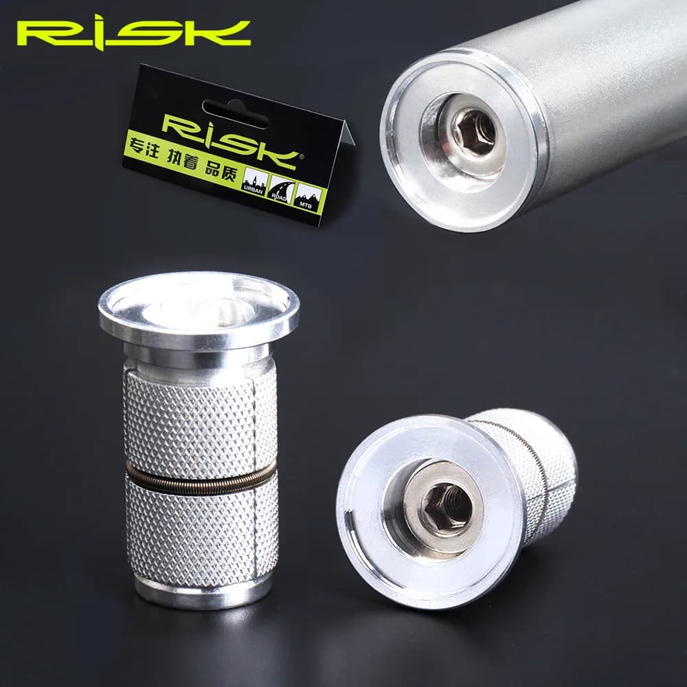 Risque vélo fourche Steerer 1-1/8 "(28.6mm) casque tige capuchon supérieur bouchon de Compression en