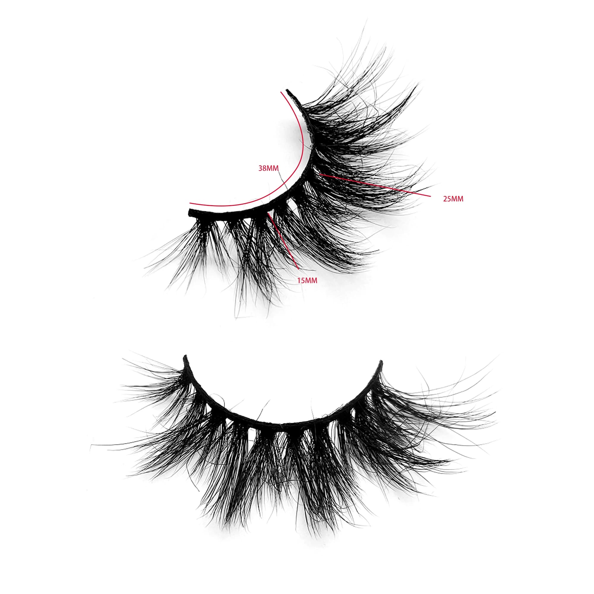 Cils en gros 20/40/50/100 pièces 5D cils de vison cils de vison naturels en gros faux cils maquillag