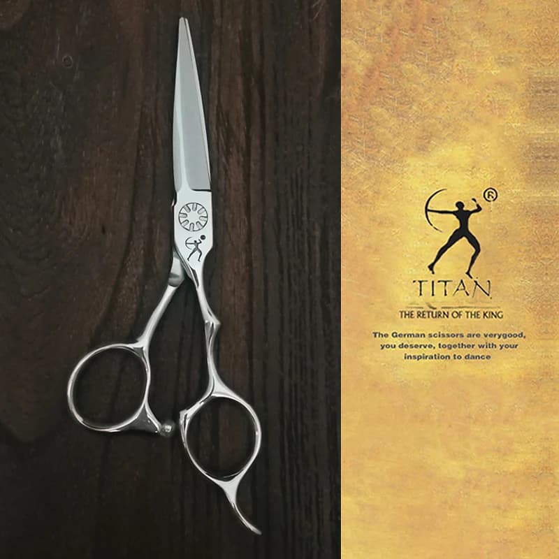 TITAN SCISSORS Ciseaux à cheveux professionnels 5,5 pouces 5,0 pouces