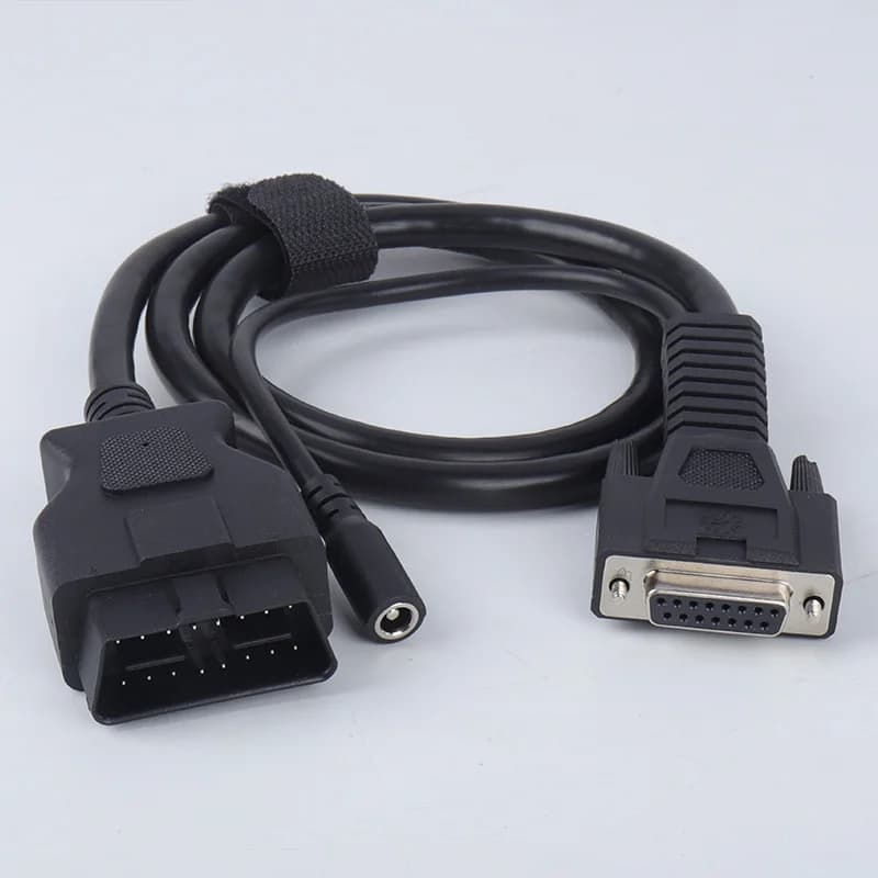 Câble OBD2 16 broches mâle vers DB 15 broches femelle pour Scanner de Diagnostic Efka ligne principa