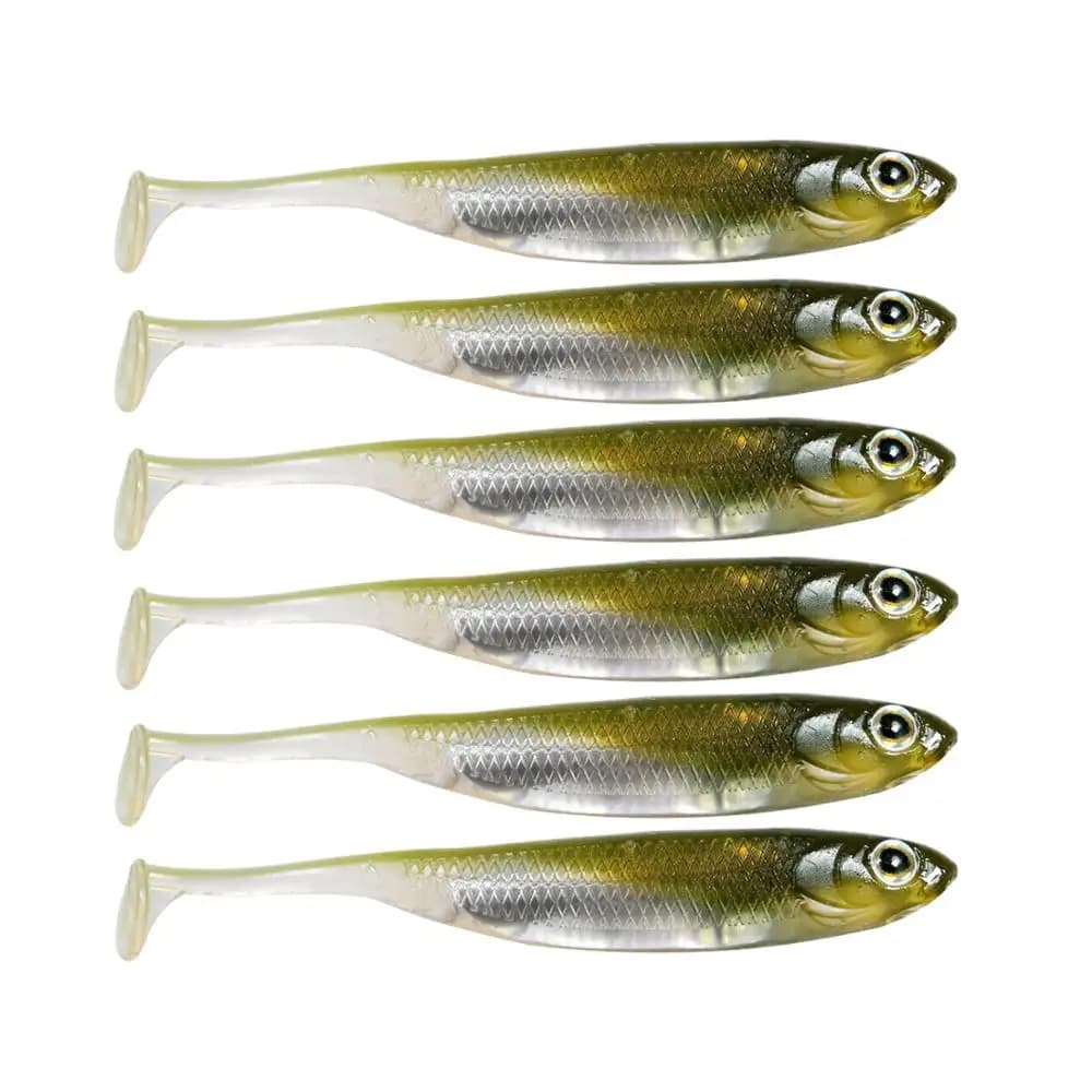 Leurres souples de pêche 7cm 8cm 10cm alose pêche ver nageurs Silicone leurre souple pour carpe bar 