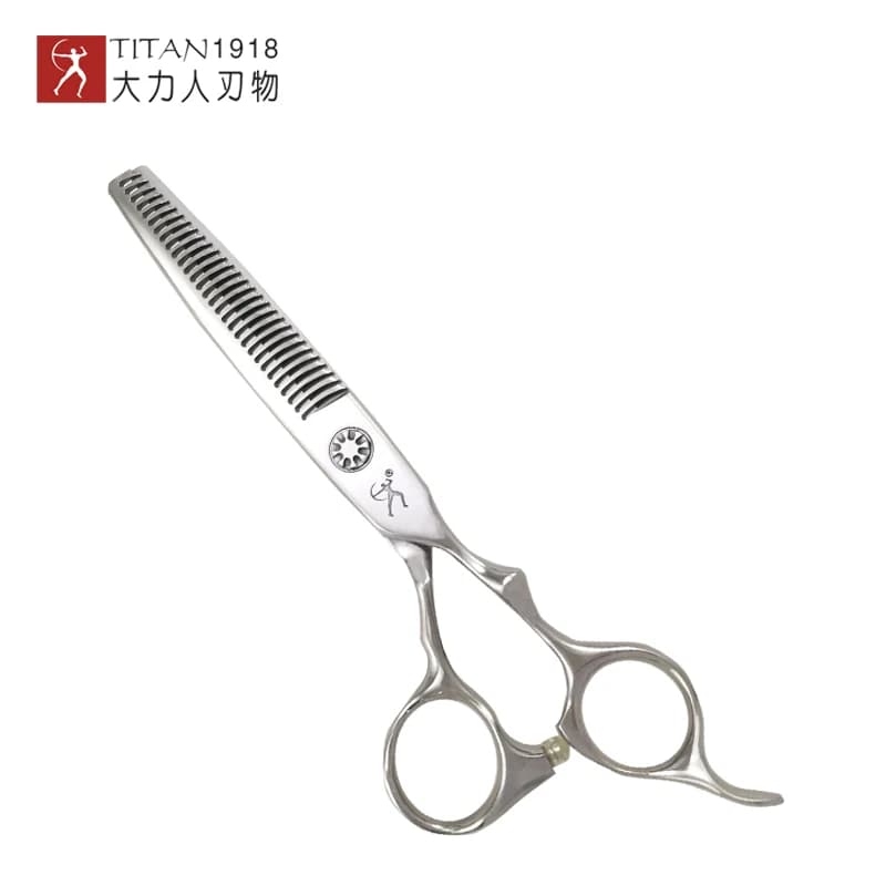 Titan ciseaux à cheveux en acier vg10, fait à la main sharp ciseaux