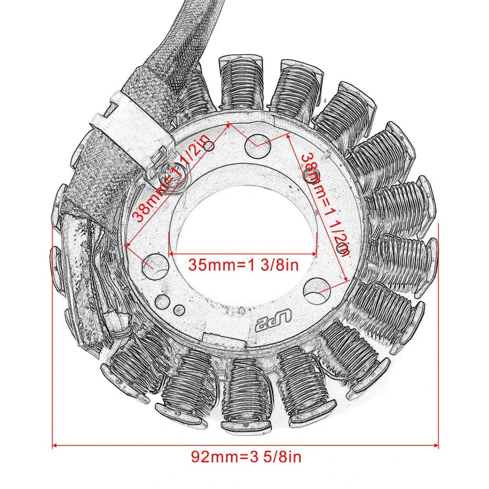 Bobine de Stator magnétique pour générateur de moto, compatible avec Honda CB-1 CB400F CB 400F 400 F
