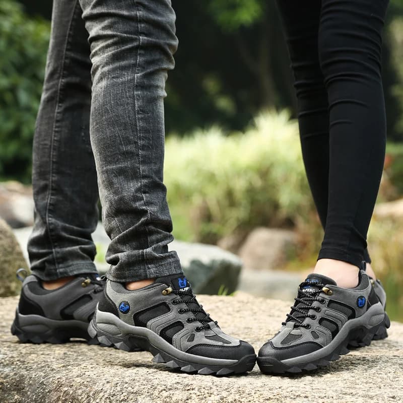 Chaussures de randonnée en plein air pour hommes et femmes, baskets de course sur sentier en fourrur