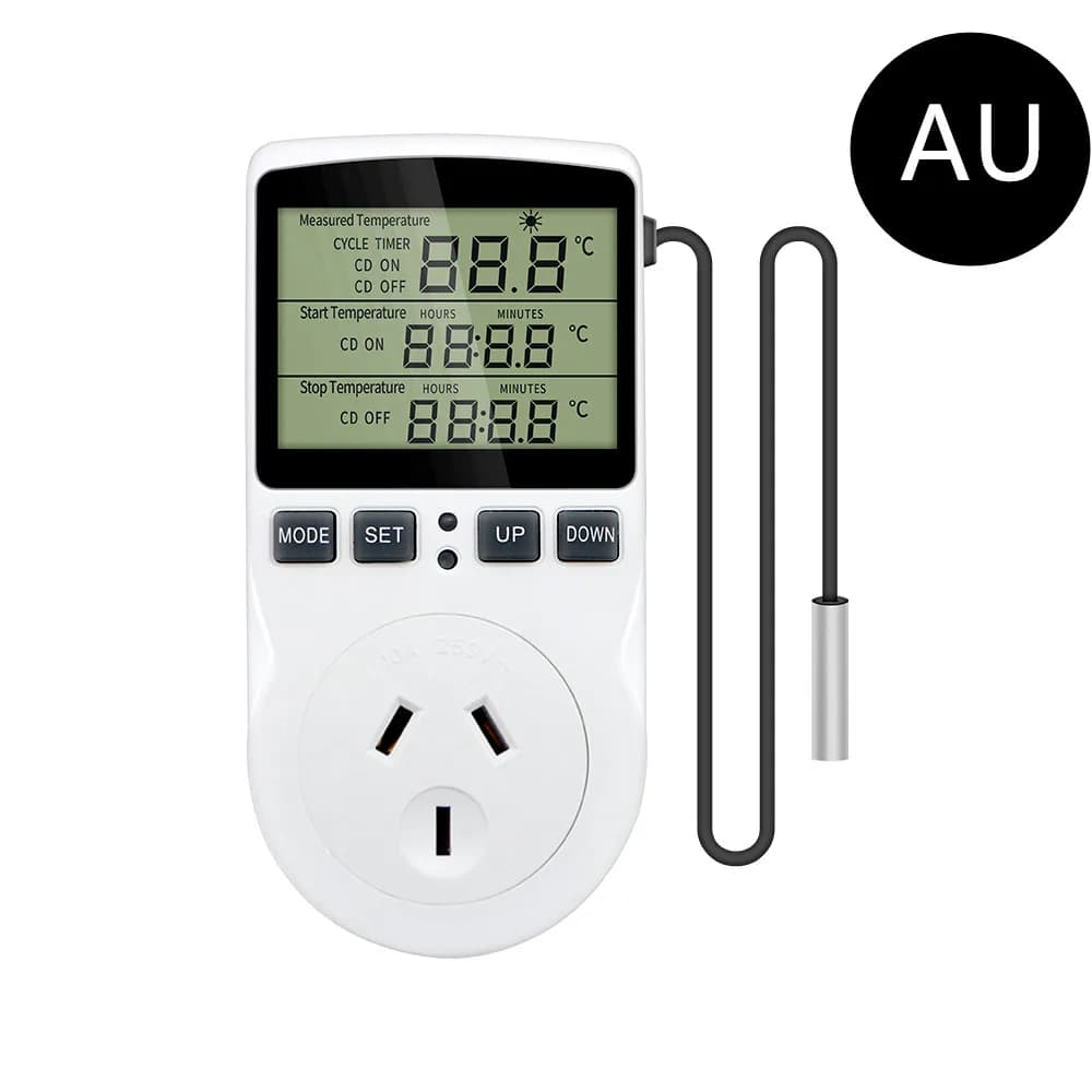 Thermostat intelligent EU US UK AU FR, prise de minuterie, contrôleur de température multifonction, 