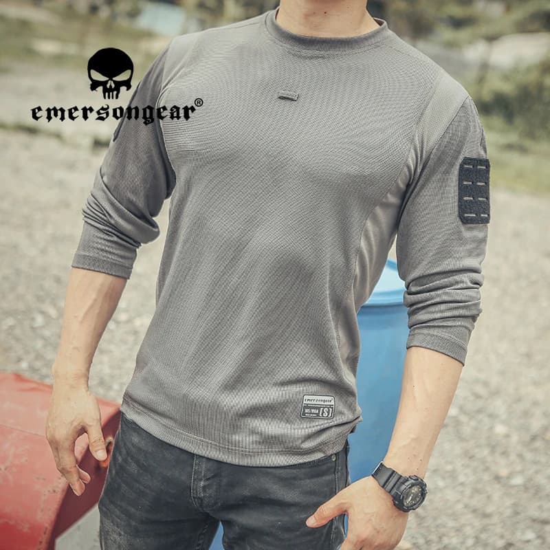 EMERbly GEAR-T-shirt Dulump Frogmen pour homme, vêtement de sport, de musculation, de fitness, de co