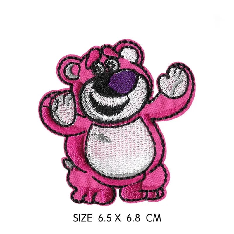 Dessin animé Anime deux écureuils puce 'n' Dale patch fer sur vêtements brodés patchs pour fille gar