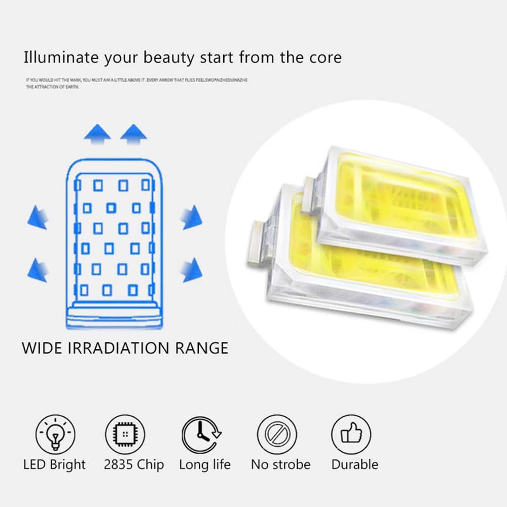 50W puce LED AC 220V LED projecteur SMD 2835 lampe à LED perles projecteur pour projecteur lampadair