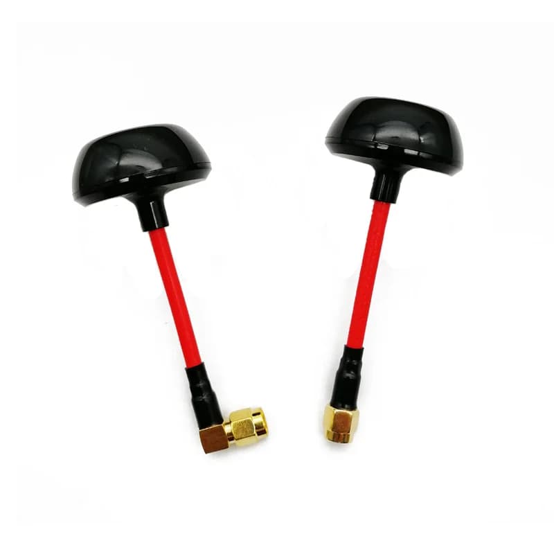 Antenne champignon omnidirectionnelle 5.8G 3dBi TX/RX RHCP FPV SMA RP-SMA mâle pour Drone de course 