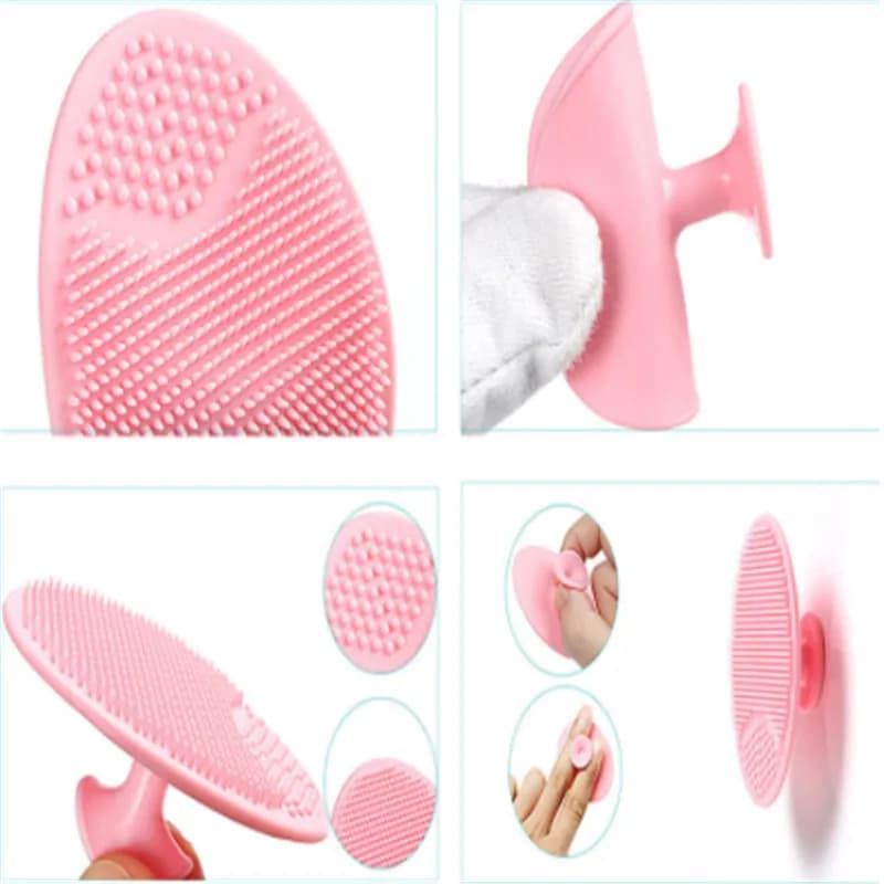 Brosse en silicone pour le visage, 1 pièce, tampon de lavage, éponges super douces