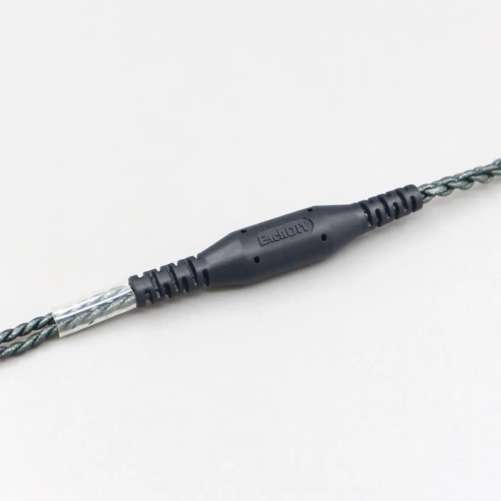 Câble d'écouteurs avec feuille d'aluminium, 100ohm, 22ohm, pour Etymotic ER4B ER4PT ER4S ER6I ER4, L