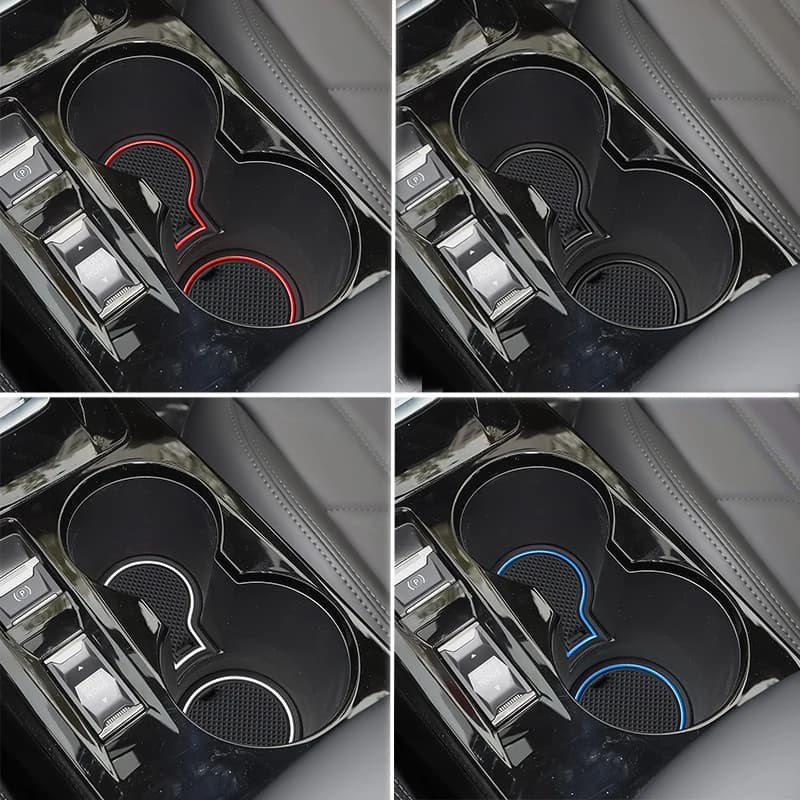 Tapis antidérapant pour porte et compartiments de rangement Peugeot 2008 e-2008 GT Line 2019 - 2024 