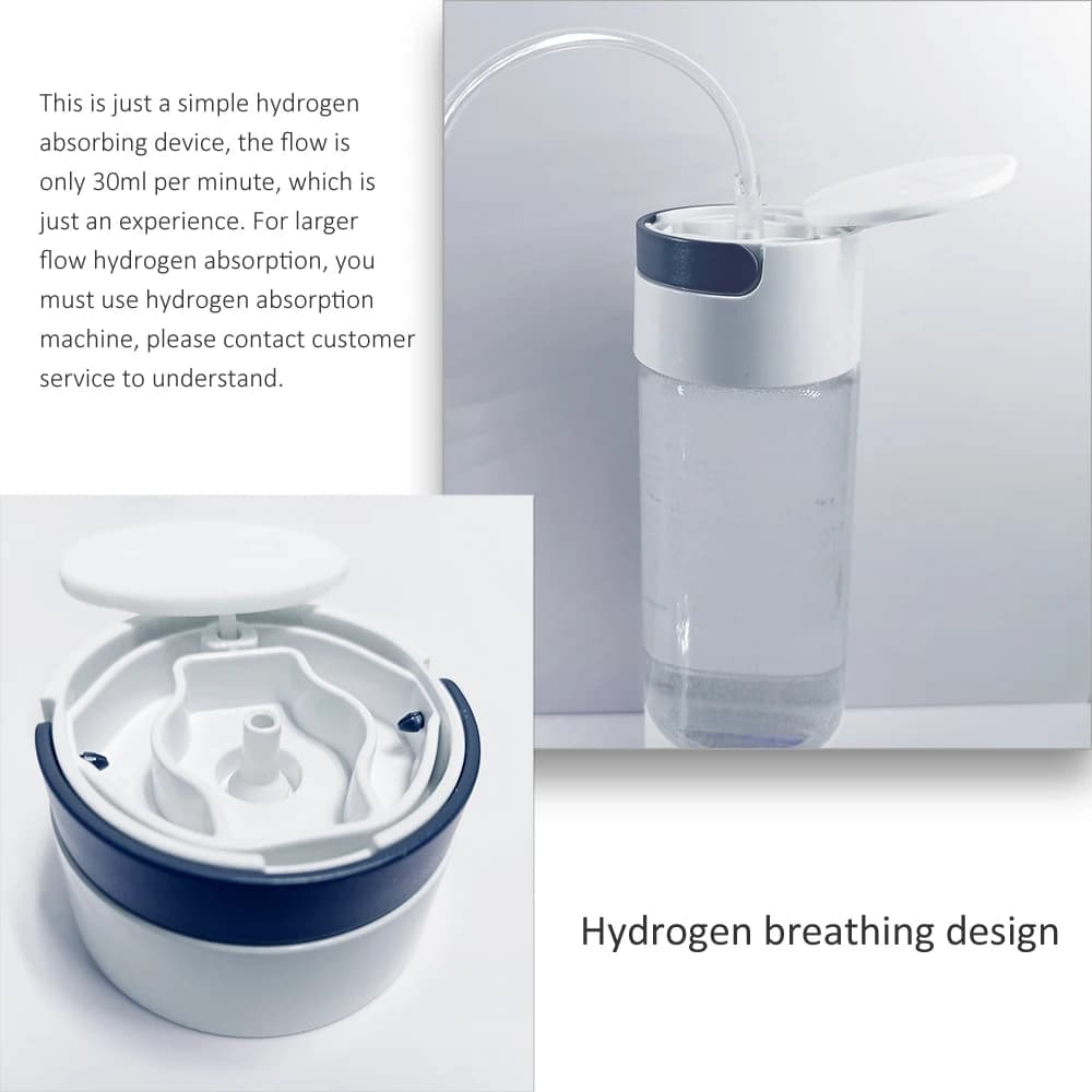 Générateur d'eau à hydrogène DuPont N117 SPE/PEM avec dispositif d'inhalation respiratoire, haute te